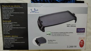 Plancha Jata Electro 2200W Libre PFOA