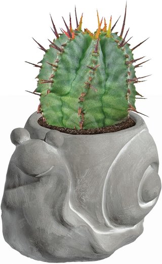 Vaso in cemento resistente per interni ed esterni