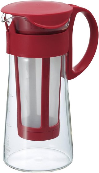 Hario caffettiera per caffè freddo con filtro metallico