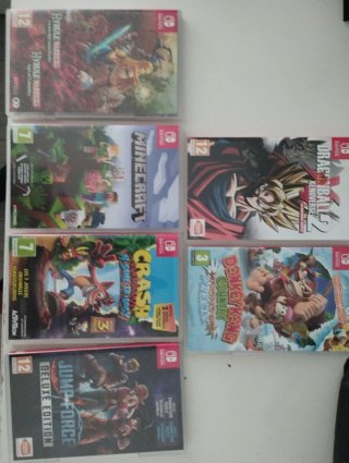 Juegos de Nintendo switch