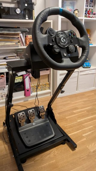 Volante Logitech G923 + Base Vevor