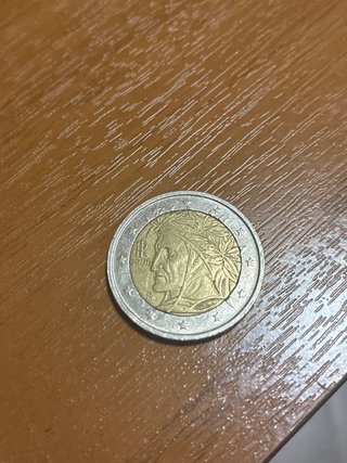 Moneda 2€ Italia Dante Alighieri 2006