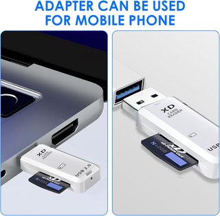 Lettore di schede di memoria XD portatile USB 2.0