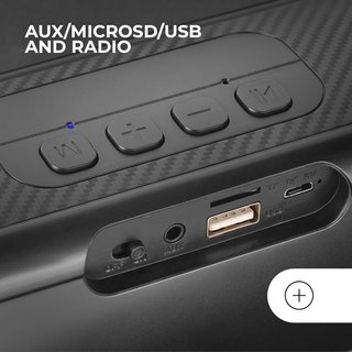Mars Gaming altoparlante portatile barra audio RGB