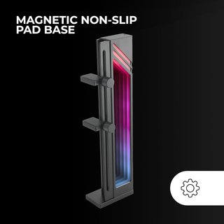 Supporto GPU Mars Gaming con illuminazione ARGB