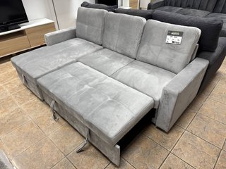 Sofá Gris Moderno con Arcón de Almacenaje - Stock
