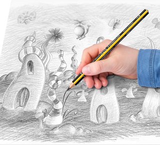 STAEDTLER matite triangolari per disegno e schizzi