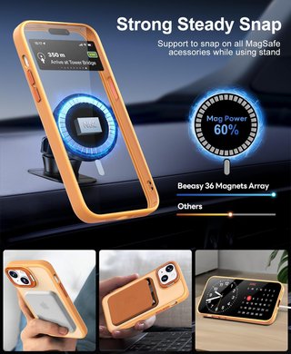 Beeasy cover magnetica con supporto resistente