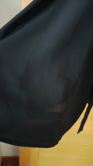 Vestido negro corto verano talla S