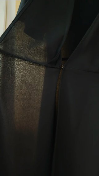 Vestido negro corto verano talla S