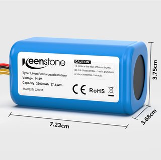 Batteria al litio compatibile per aspirapolvere Keenstone