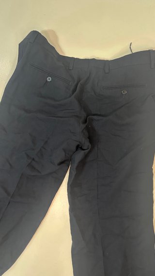 Pantalón Peter Murray Lino Talla 42 Azul