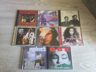 Lote 6 CDs Pop Español: Radio Futura, Coti Melendi