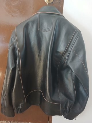 Chaqueta Piel Zara SRPLS Talla S Hombre