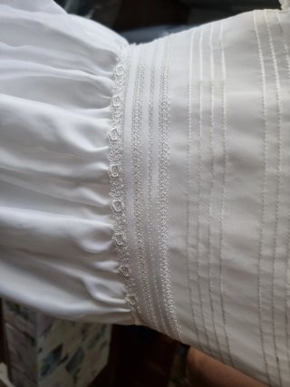 Vestido de comunión niña blanco