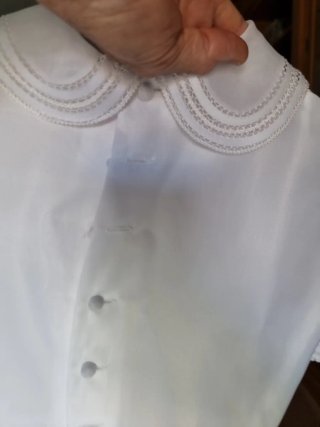 Vestido de comunión niña blanco