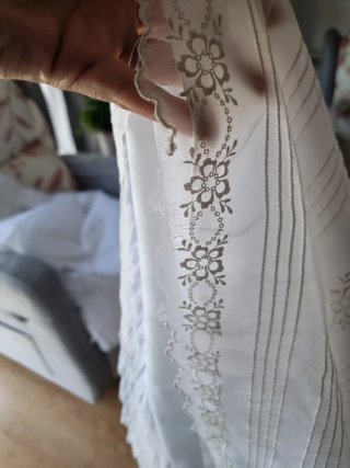 Vestido de comunión niña blanco