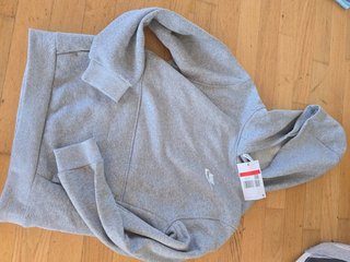 Sudadera Nike gris para niño
