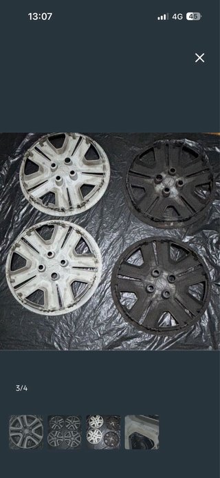 Tapacubos Dacia 16 pulgadas