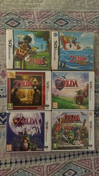 Videojuegos de The Legend of Zelda para DS/3DS
