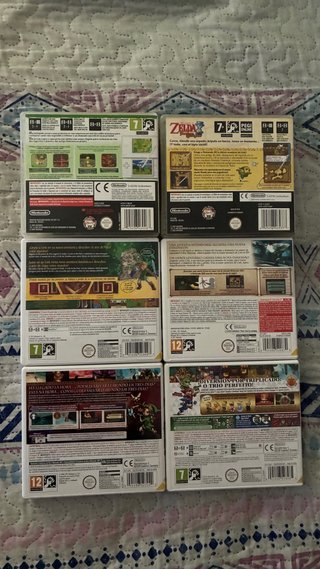 Videojuegos de The Legend of Zelda para DS/3DS