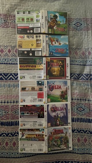Videojuegos de The Legend of Zelda para DS/3DS