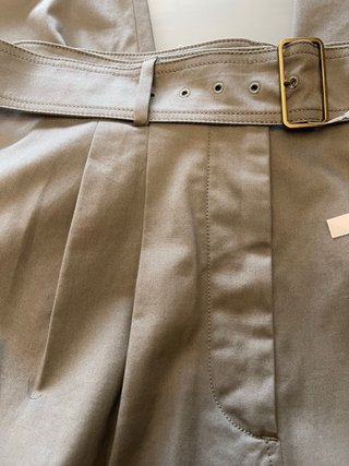 Pantaloni Max Mara Weekend Verde Oliva