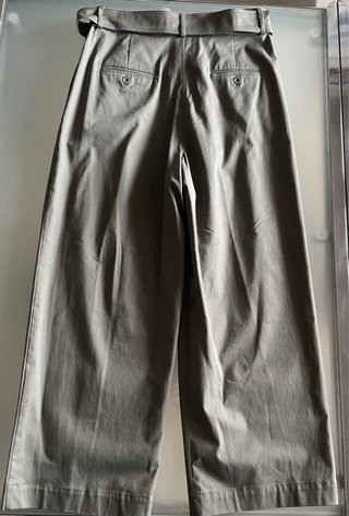 Pantaloni Max Mara Weekend Verde Oliva