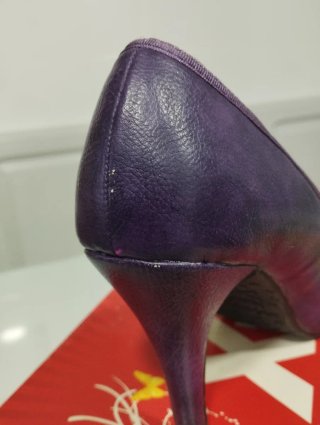 Zapatos de tacón Xti morados talla 39