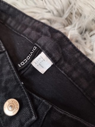Shorts vaqueros H&M negros