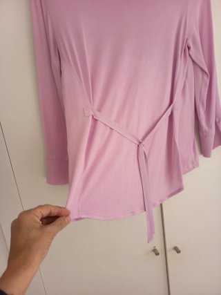 Camisa Massimo Dutti Rosa Talla s