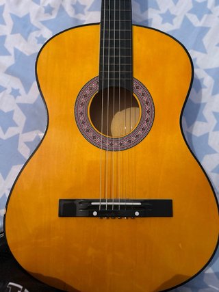 GUITARRA CLASICA DE MADERA ESPAÑOLA
