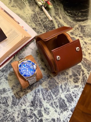 Seikomod Submariner blu