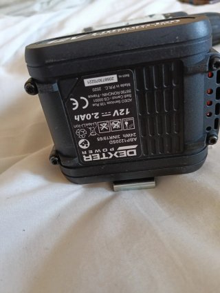 Taladro Dexter Power 12V inalámbrico