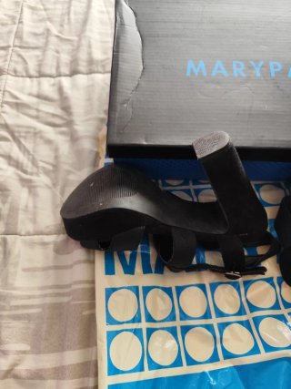 Sandalias/ Zapatos Marypaz Negras Talla 36