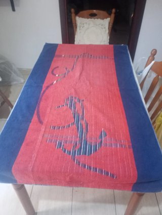 Telo mare cotone con disegno