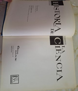Libro Historia de la ciencia. 1964