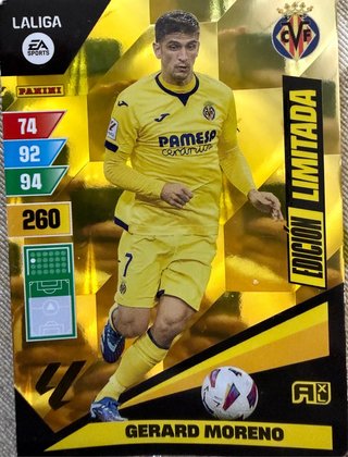 Cromo Gerard Moreno Edición Limitada