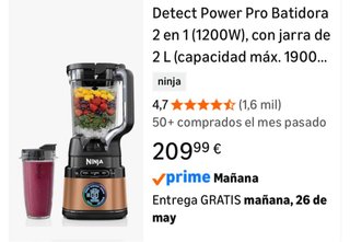 Batidora Ninja Detect Power Pro 1200W NUEVA