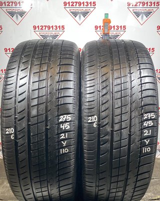 275 45 21 Y MICHELIN RUEDA AL 90% VIDA UTIL