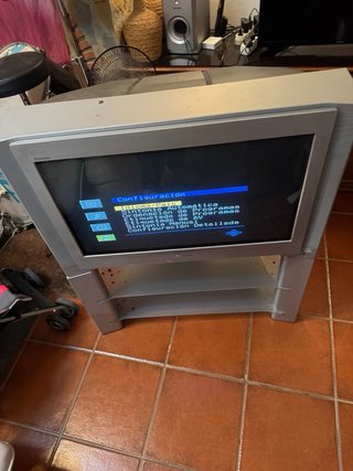 Televisor Sony Gris con Mueble