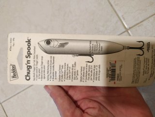 Paseante Heddon Chug'n Spook 12.3cm 27g