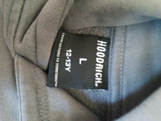Sudadera HOODRICH azul talla 12-13 años