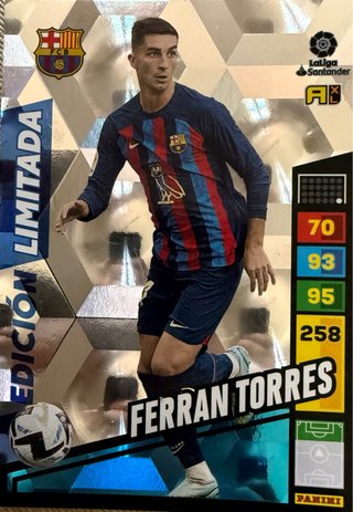 Cromo Ferran Torres Edición Limitada