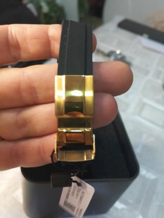 Orologio Federic Oro Nero Automatico
