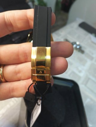 Orologio Federic Oro Nero Automatico