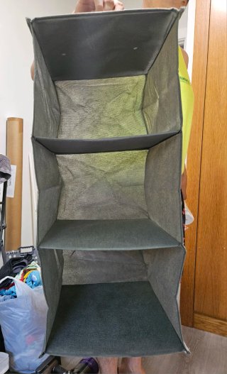 Colgador de tela 3 baldas