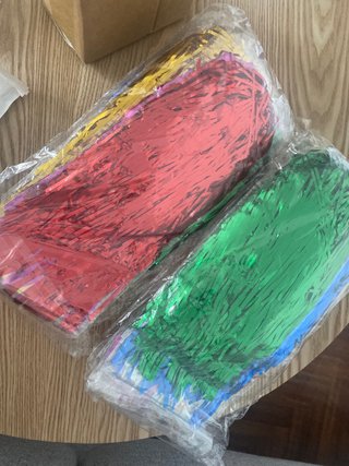Pelucas de fiesta brillantes