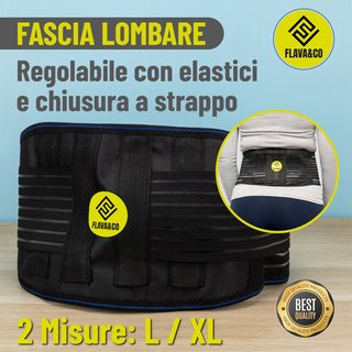 FLAVA&CO faja lumbar soporte ajustable