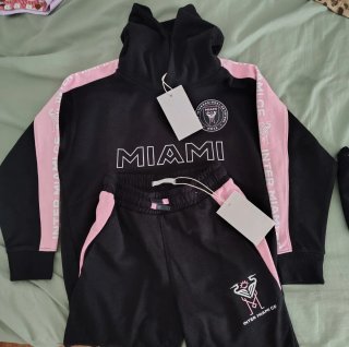 Conjunto Inter Miami CF Negro y Rosa / Talla 7-8